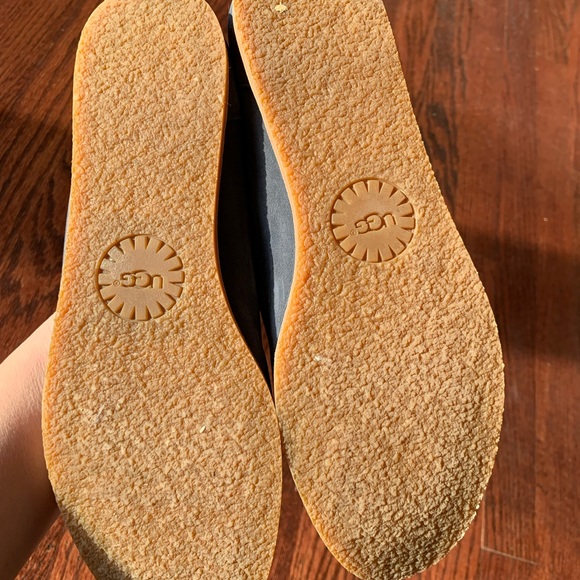 Ugg’s blue suede flats - Picture 2 of 2